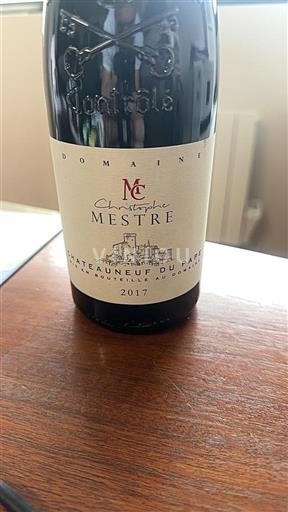 Rhône-dalen Châteauneuf-du-Pape Domaine Christophe Mestre 2017