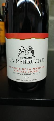 Loire-dalen Saumur-Champigny Domaine La Perruche Les Hauts de La Perruche Vieilles Vignes 2023