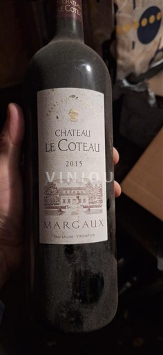 Bordeaux Margaux Château Le Coteau 2015