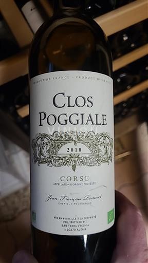 Corsica Clos Poggiale 2018