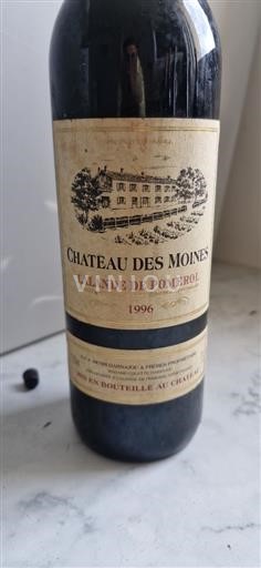Bordeaux Lalande-de-pomerol Château Des Moines 1996