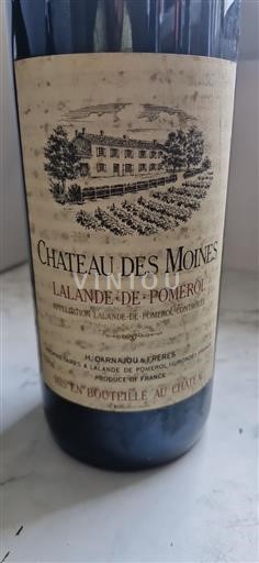 Bordeaux Lalande-de-pomerol Château Des Moines Non Millésimé