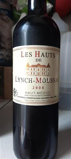 Bordeaux Haut-Médoc Lynch-Moussas Les Hauts de Lynch-Moussas 2008