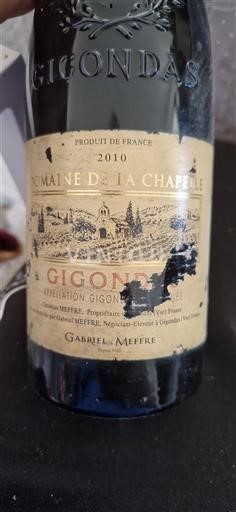 Rhône Valley Gigondas Domaine La Chapelle 2010