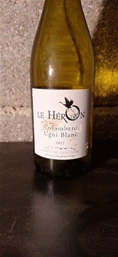 Jihozápad Côtes de Gascogne Le Héron 2022