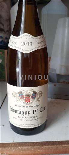 Borgoña No especificado Premier Cru Les Bouchots 2013