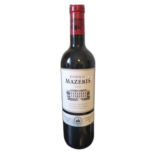 Burdeos Fronsac Château Mazeris Canon Fronsac 2019