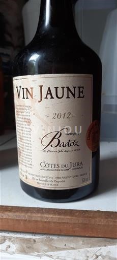 Jura Côtes-du-Jura Domaine Badoz 2012