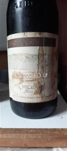 Piemont Barbaresco Dante Rivetti Micca 2004