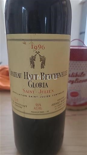 Burdeos Saint-Julien Château Haut-Beychevelle Gloria 1996