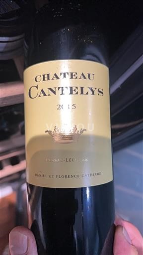 Bordeaux Pessac-Léognan Château Cantelys 2015