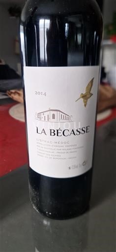 Bordeaux Listrac-Médoc La Bécasse 2014