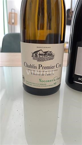 Borgoña Chablis Premier Cru Vocoret & Fils Réserve de Famille 2023