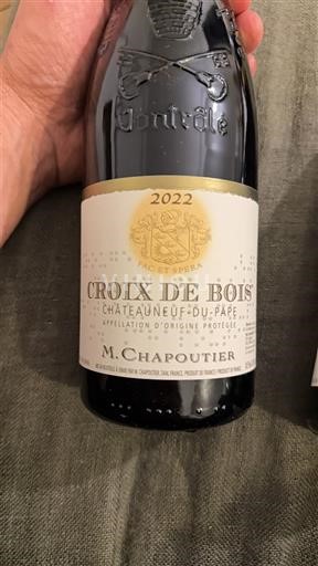 Vale do Ródano Châteauneuf-du-Pape M. Chapoutier Croix de Bois 2022