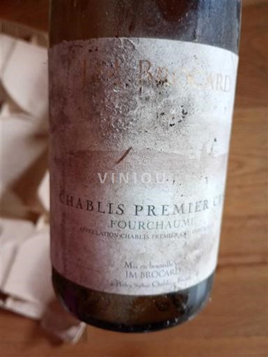 Borgoña Chablis Premier Cru JM Brocard Fourchaume Sin añada
