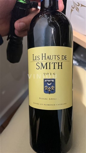 Bordeaux Pessac-Léognan Château Smith Haut Lafitte Les Hauts de Smith 2016