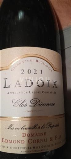 Bourgondië Ladoix Domaine Edmond Cornu & Fils Clos Diconne 2021