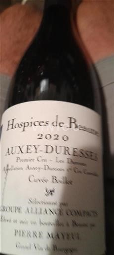 Bourgogne Auxey-Duresses Premier Cru Hospices de Beaune Boillot 2020