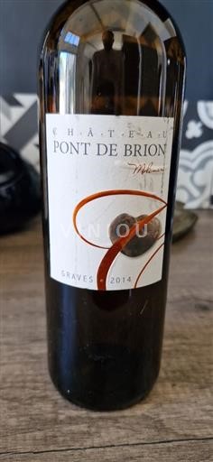 Burdeos Graves Château Pont de Brion Millésime 2014