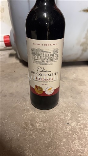 Bordeaux Château Colombier 2018