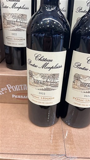Bordeaux Pessac-Léognan Château Pontac Monplaisir 2022