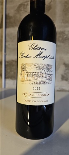 Bordeaux Pessac-Léognan Château Pontac Monplaisir 2022