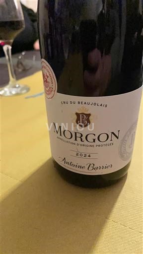 Beaujolais Morgon Antoine Barrier 2024