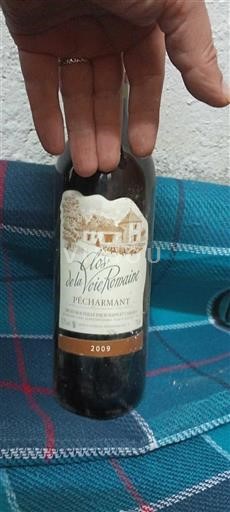 Vin Rouge sec Clos de la Voie Romaine 2009 France Sud-Ouest Pécharmant AOC