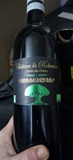 Bordoja Bordeaux Supérieur Château La Roberterie des Ormes 2020