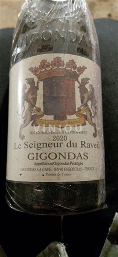 Rona dolina Gigondas Le Seigneur du Raveil 2020