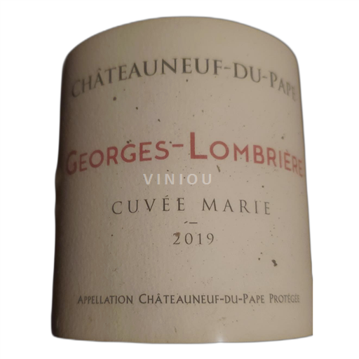Vale do Ródano Châteauneuf-du-Pape Georges Lombriere Marie 2019