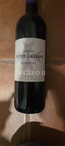 Bordeaux Pomerol Château Feytit-Lagrave 2017