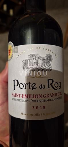 Bordeaux Saint-Émilion Grand Cru Porte du Roy 2018