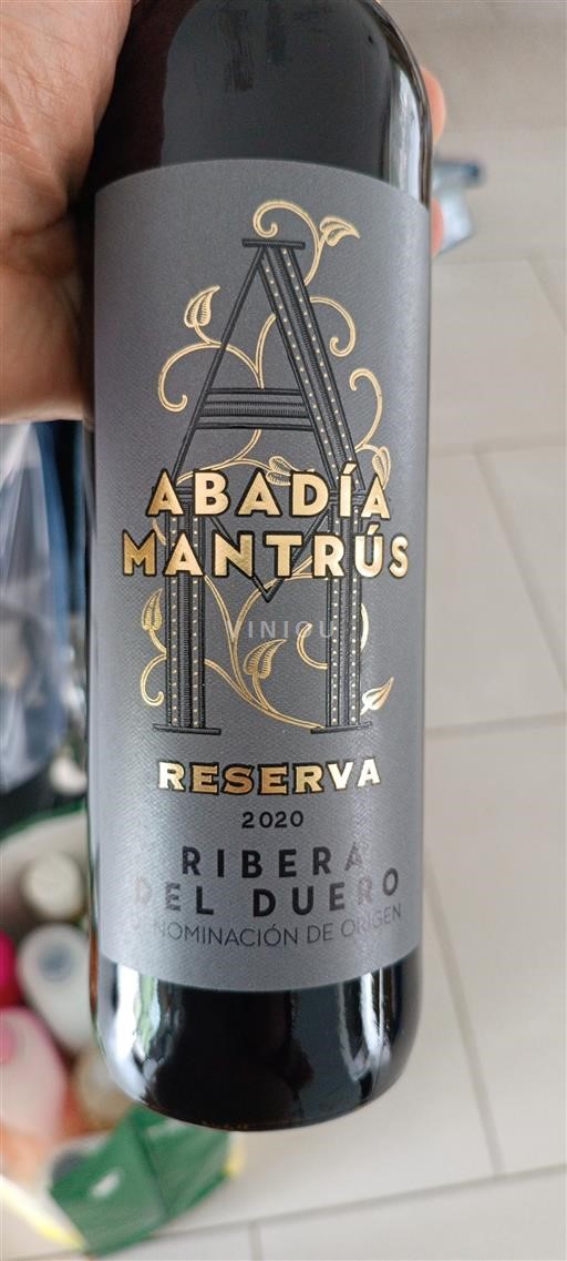 Castilien og León Ribera del Duero Abadía Mantrús Reserva 2020