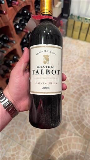 Bordeaux Saint-Julien Grand Cru Château Talbot 2006