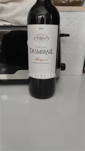 Bordeaux Margaux Grand Cru Château Desmirail 2010