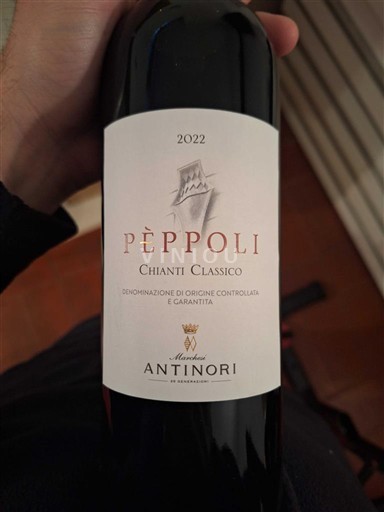 Toscana Chianti Classico Marchesi Antinori Pèppoli 2022