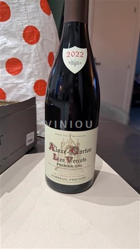 Borgoña Aloxe-Corton Premier Cru Dubreuil-Fontaine Les Vercots 2022