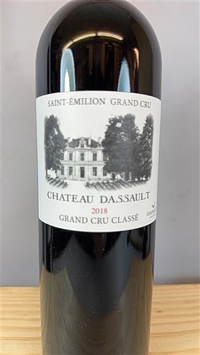 Bordeaux Saint-Émilion Grand Cru Grand Cru Classé Château Dassault 2018