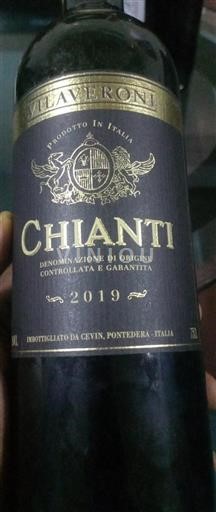 Toskánsko Chianti Vilaveroni 2019