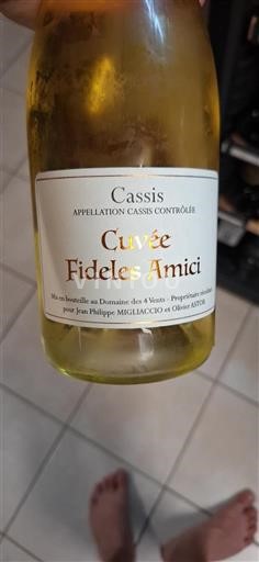 Provence Cassis Domaine Des 4 Vents Fideles Amici 2024