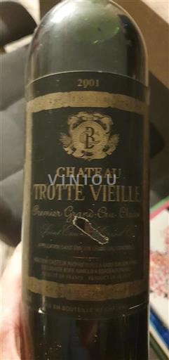 Bordeaux Saint-Émilion Premier Grand Cru Classé Château Trotte Vieille 2001