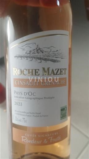 Languedoc und Roussillon Pays d'Oc Roche Mazet Cinsault Grenache 2023
