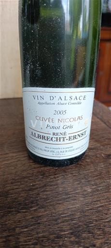 Alsace Grand Cru Château René Albrecht-Ernst Nicolas 2005