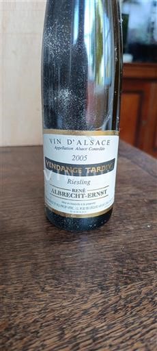 Alsace Vendanges Tardives Château René Albrecht-Ernst Vendange Tardive 2005