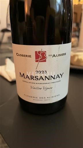 Burgundi Marsannay Closerie des Alisiers Vieilles vignes 2023