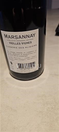 Bourgondië Marsannay Closerie des Alisiers Vieilles vignes 2023