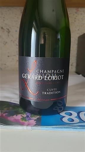 Champaña Champán Gérard Loriot Tradition Sin añada