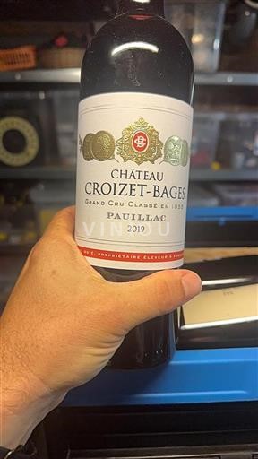 Bordeaux Pauillac Grand Cru Château Croizet-Bages 2019