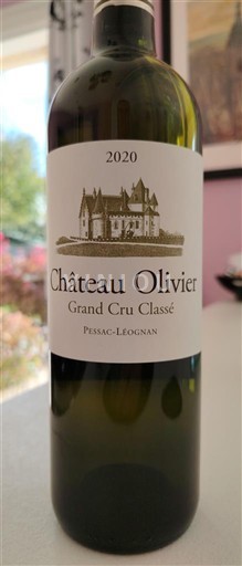 Bordeaux Pessac-Léognan Château Olivier 2020